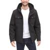 imageDOCKERS Mens Big ampamp Tall Arctic Cloth Sherpa Storm JacketBlack Soft Shell