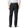 imageDockers Mens Classic Fit Signature Lux Cotton Pleated Stretch Pants Regular and Big ampamp TallBlack