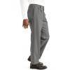 imageDockers Mens Classic Fit Signature Lux Cotton Pleated Stretch Pants Regular and Big ampamp TallBurma Grey