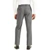 imageDockers Mens Classic Fit Signature Lux Cotton Pleated Stretch Pants Regular and Big ampamp TallBurma Grey