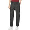 imageDockers Mens Classic Fit Signature Lux Cotton Pleated Stretch Pants Regular and Big ampamp TallCharcoal Heather