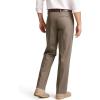 imageDockers Mens Classic Fit Signature Lux Cotton Pleated Stretch Pants Regular and Big ampamp TallDark Pebble