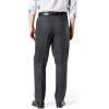 imageDockers Mens Classic Fit Signature Lux Cotton Pleated Stretch Pants Regular and Big ampamp TallSteelhead