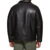 imageDockers Mens James Faux Leather Jacket Regular Big ampamp Tall SizesBlack W Chest Zip