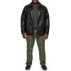 imageDockers Mens James Faux Leather Jacket Regular Big ampamp Tall SizesBlack W Chest Zip