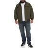 imageDockers Mens Quilted Lined Flight Bomber JacketArmy Green