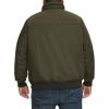 imageDockers Mens Quilted Lined Flight Bomber JacketArmy Green