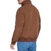 imageDockers Mens Quilted Lined Flight Bomber JacketChocolate Brown