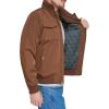 imageDockers Mens Quilted Lined Flight Bomber JacketChocolate Brown