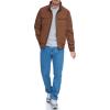 imageDockers Mens Quilted Lined Flight Bomber JacketChocolate Brown