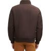 imageDockers Mens Quilted Lined Flight Bomber JacketDark Brown