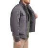 imageDockers Mens Quilted Lined Flight Bomber JacketGrey