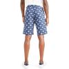 imageDockers Mens Ultimate Straight Fit Supreme Flex ShortsNew Vintage Indigo Blue  Oyster Print