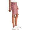 imageDockers Mens Ultimate Straight Fit Supreme Flex ShortsRose Dawn Red  Lightweight Chambray