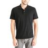 imageDOCKERS Mens Regular Fit Short Sleeve Performance PoloBeautiful Black