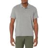 imageDOCKERS Mens Regular Fit Short Sleeve Performance PoloGray Heather