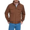 imageDockers Mens Quilted Lined Flight Bomber JacketChocolate Brown