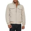 imageDockers Mens Quilted Lined Flight Bomber JacketStone