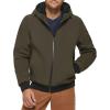 imageDockers Mens Softshell Sherpa Lined Bomber JacketOlive