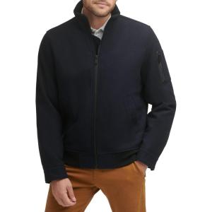 imageDOCKERS Mens Ron Wool Blend BomberNavy