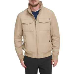 imageDockers Mens Quilted Lined Flight Bomber JacketHarvest Gold