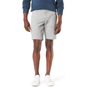 imageDockers Mens Ultimate Straight Fit Supreme Flex ShortsFoil Grey