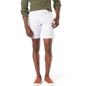 imageDockers Mens Ultimate Straight Fit Supreme Flex ShortsPaper White