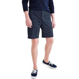 imageDockers Mens Ultimate Straight Fit Supreme Flex ShortsSkipper Navy Blazer  Floral