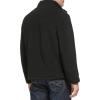 imageDOCKERS Mens Zip Front Sherpa Fleece Jacket with Chest PocketBlack