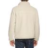 imageDOCKERS Mens Zip Front Sherpa Fleece Jacket with Chest PocketKhaki