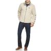 imageDOCKERS Mens Zip Front Sherpa Fleece Jacket with Chest PocketKhaki