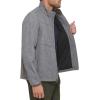 imageDockers Mens Clean Zipup Softshell JacketHeather Grey