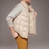 imageDockers Mens Dockers Mens Box Quilted Puffer VestKhaki