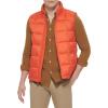 imageDockers Mens Dockers Mens Box Quilted Puffer VestRed Clay