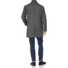 imageDockers Mens Henry Wool Blend Top Coat Regular and Big ampamp Tall SizesCharcoal Herringbone