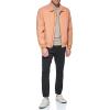 imageDockers Mens Micro Twill Golf Bomber Jacket Standard and Big ampamp TallApricot