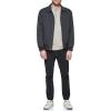 imageDockers Mens Micro Twill Golf Bomber Jacket Standard and Big ampamp TallBlack