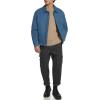 imageDockers Mens Micro Twill Golf Bomber Jacket Standard and Big ampamp TallBlue Horizon Unfilled