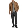 imageDockers Mens Micro Twill Golf Bomber Jacket Standard and Big ampamp TallBrown Unfilled