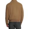 imageDockers Mens Micro Twill Golf Bomber Jacket Standard and Big ampamp TallBrown Unfilled