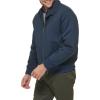 imageDockers Mens Micro Twill Golf Bomber Jacket Standard and Big ampamp TallDark Navy Filled