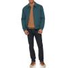 imageDockers Mens Micro Twill Golf Bomber Jacket Standard and Big ampamp TallForest Filled