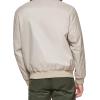 imageDockers Mens Micro Twill Golf Bomber Jacket Standard and Big ampamp TallKhaki