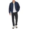 imageDockers Mens Micro Twill Golf Bomber Jacket Standard and Big ampamp TallNavy Filled