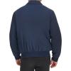 imageDockers Mens Micro Twill Golf Bomber Jacket Standard and Big ampamp TallNavy Filled