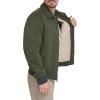 imageDockers Mens Micro Twill Golf Bomber Jacket Standard and Big ampamp TallOlive Filled