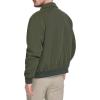 imageDockers Mens Micro Twill Golf Bomber Jacket Standard and Big ampamp TallOlive Filled