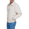 imageDockers Mens Micro Twill Golf Bomber Jacket Standard and Big ampamp TallSahara Khaki Filled