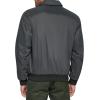 imageDockers Mens Micro Twill Golf Bomber Jacket Standard and Big ampamp TallSteel Filled