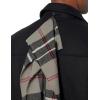 imageDockers Mens Weston Wool Blend Coat with Scarf Regular and Big ampamp TallBlackLight Grey Scarf